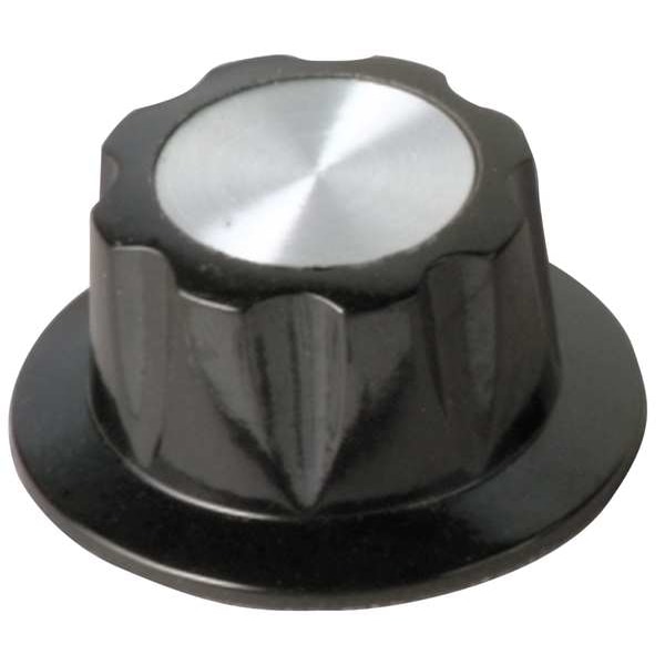 Davies Skirted Control Knob, Control Knob, 1/4" Size, 0.63"L, GP