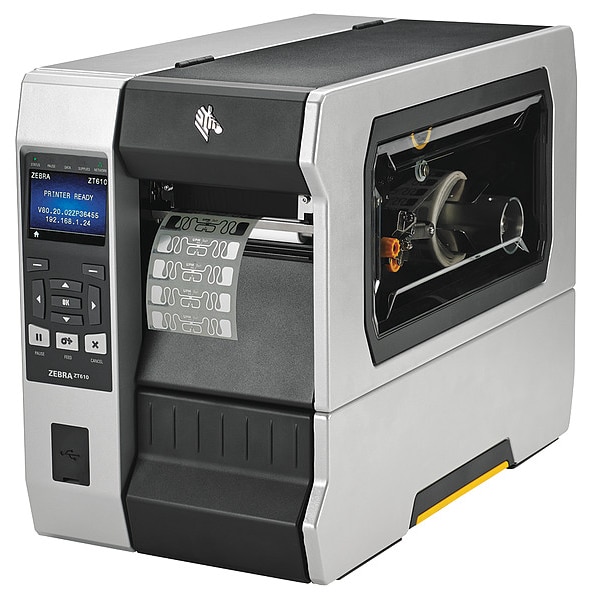 Zebra Technologies Industrial Printer, 600 dpi, ZT600 Series ZT61046
