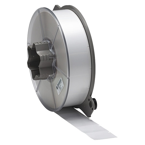 Brady Wire and Cable Flag Label, White A552483 Zoro