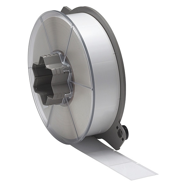 Brady Wire and Cable Flag Label, White A555483 Zoro