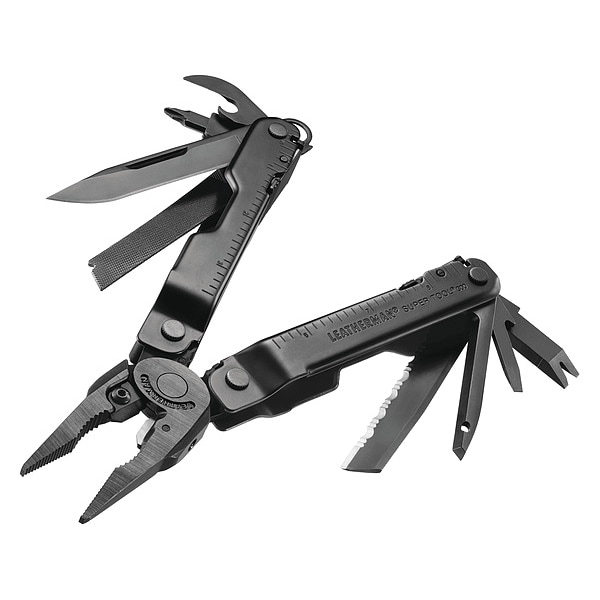 Leatherman Multi-Tool Plier, SS, 19 Tools 832756 | Zoro