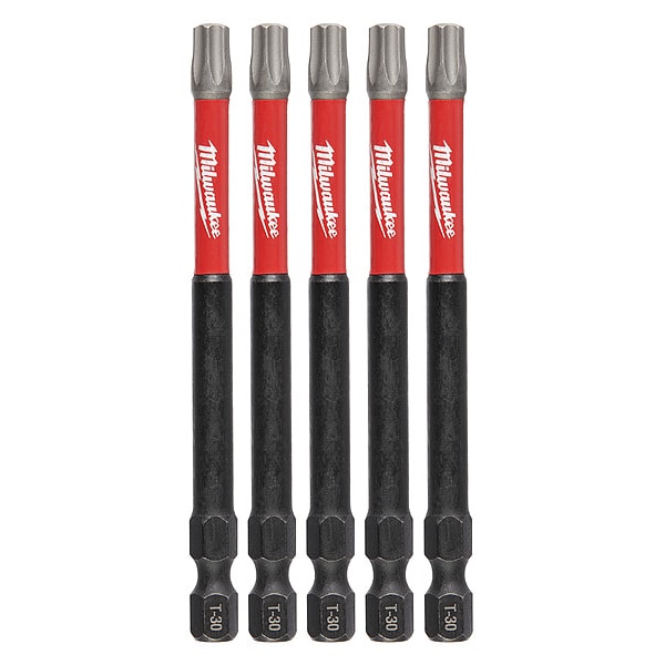 Milwaukee Tool 3-1/2 TORX T30 SHOCKWAVE Impact Duty Power Bit