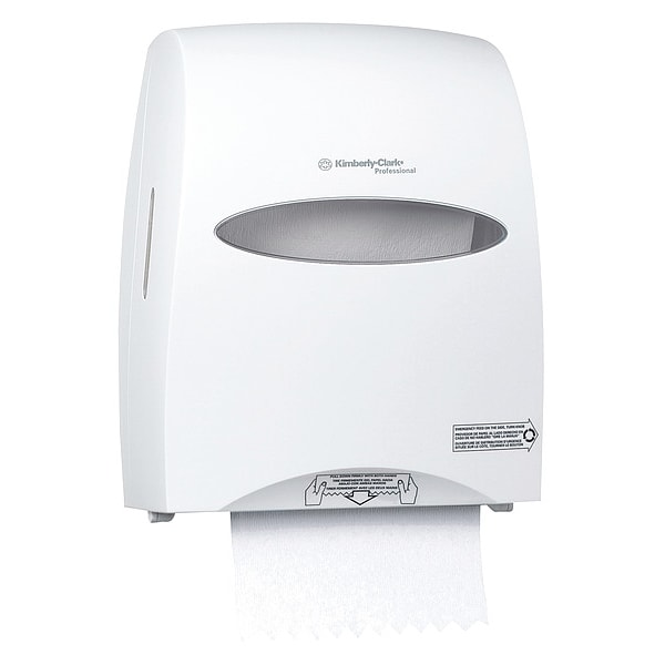 KimberlyClark Professional Paper Towel Dispenser, (1) Roll, White 09991 Zoro