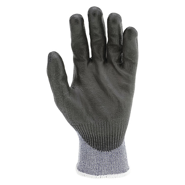 Mcr Safety Coated Gloves, Cut Level A6 , Dipped , Polyurethane