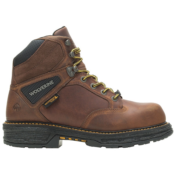 Wolverine 6-Inch Work Boot, M, 12, Brown, PR W201175 | Zoro