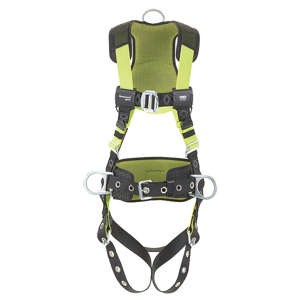 Honeywell Miller Fall Protection Harness, Universal (L/XL), Polyester