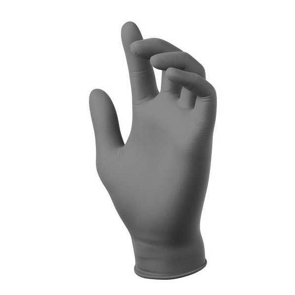 Mechanix Wear Disposable Gloves, Nitrile, Gray, 50 PK D07-08-010-050
