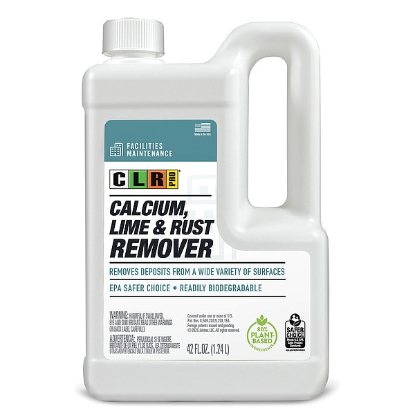 Clr Pro Calcium Lime and Rust Remover, 42 oz, Jug GFMCLR424PRO Zoro