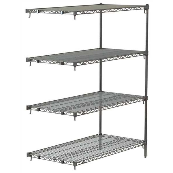Metro Wire Shelving, Shelf, Metal, Adjustable AA536C Zoro