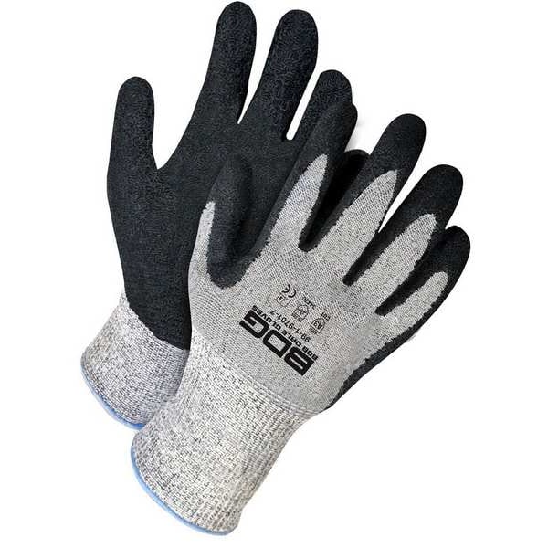 Bdg Coated Cut-Resistant Gloves, HPPE, , Rough Palm, Knit