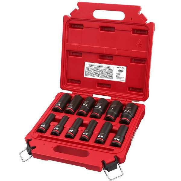 Milwaukee SHOCKWAVE Impact Duty 1/2" Drive 19mm Deep 6-Point Socket - 49-66-6280