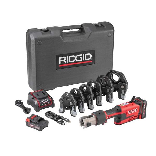 Ridgid Cordless Press ToolKit, 7200lbCrimp Force 67178 | Zoro