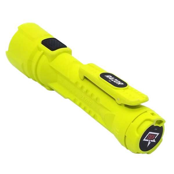Koehler Brightstar Expl-Proof Flshlght, Yellow, Polym, 325lm 60160