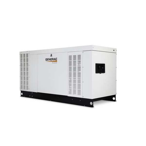 Generac Standby Generator, Liquid Propane/Natural Gas, Single Phase, 75kW LP/80kW NG, Liquid Cooled RG08045ANAX