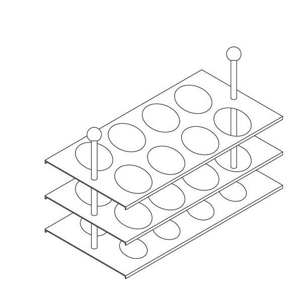 Being Scientific Tube Rack P19800 Zoro