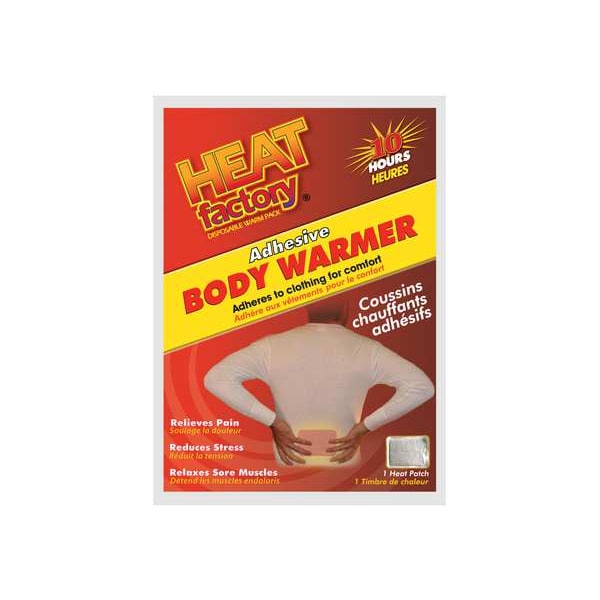 Heat Factory Heat Pack, 6"L x 4"W 3110 Zoro