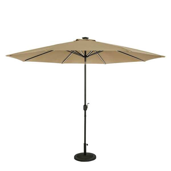 Island Umbrella OCTAGON UMBRELLA W/ LED STRIP LIGHTS NU6855 Zoro