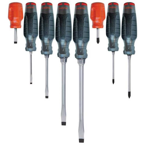 ロッド PROSURF425CX-T Proto Screwdriver Sets, Cushion Grip, 8 Pieces J1208SCPF | Zoro