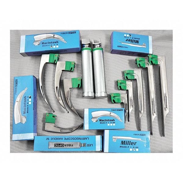 Surgical Design Laryngoscope Blade 00, Miller, Fiber Opt SDZR0028 Zoro