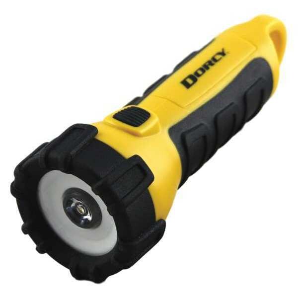 Dorcy 412521 14.84 Yellow LED Flashlight, AA, 200lm