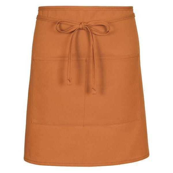 Fame Fabrics Apron, Half Bistro, F28, Nutmeg 82379 Zoro