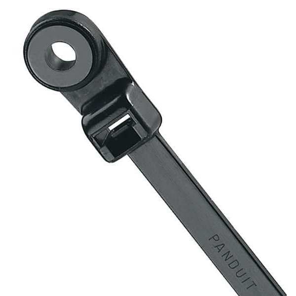 Panduit Cable Tie, 7.9"L, Nylon, Black, PK1000 PLC2SS6M0 Zoro