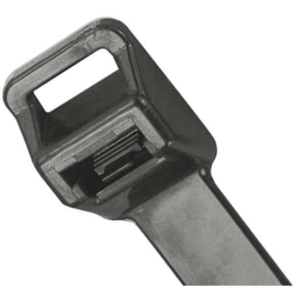 Panduit Cable Tie, 22.2"L, Nylon, Black, PK25 PRT6EHQ0 Zoro