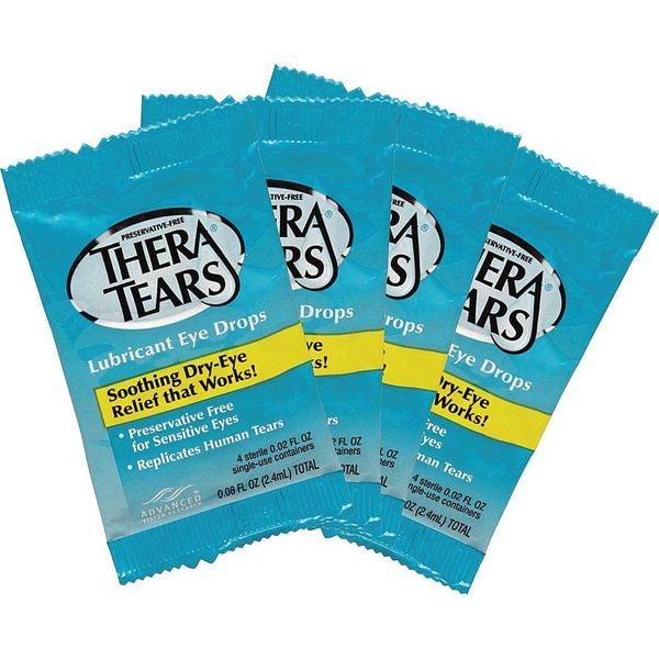 MediFirst Thera Tears 4pk Lubricant Eye Drops 4104P Zoro