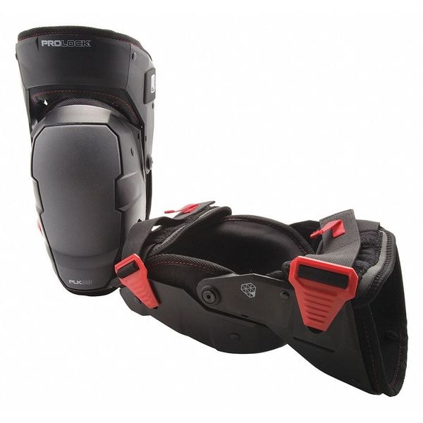 Prolock ImpactAbsorbing Gel Knee Pads, With Thigh Stabilization