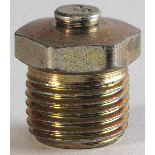 Alemite Grease Fitting Relief Top Vent, 4580 psi A47100 Zoro