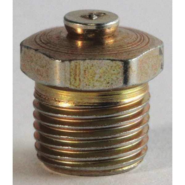 Alemite Grease Fitting Relief Top Vent, 1525 psi A323060 Zoro