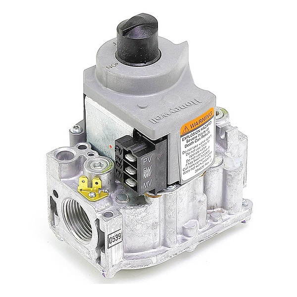 Lochinvar Gas Valve, 3/4" x 3/4" 100208601 Zoro