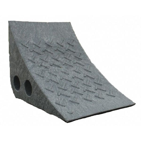 Plastics R Unique Parking Wheel Chock, Plastic, Charcoal PWCCG Zoro