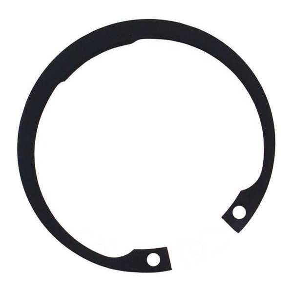 Rotor Clip Internal Retaining Ring, Steel, Black Phosphate Finish, M52 Bore Dia. DHOR052 Zoro