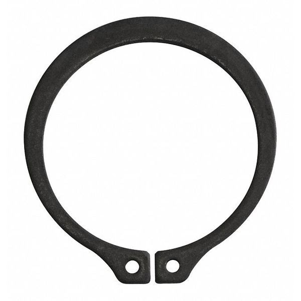 Rotor Clip External Retaining Ring, Steel Black Phosphate Finish, 11/4