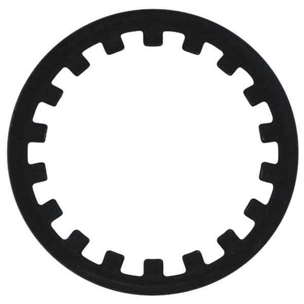 Rotor Clip External PushOn Retaining Ring, Steel Black Phosphate