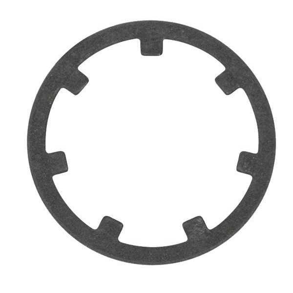 Rotor clip external push on retaining ring stainless steel plain
