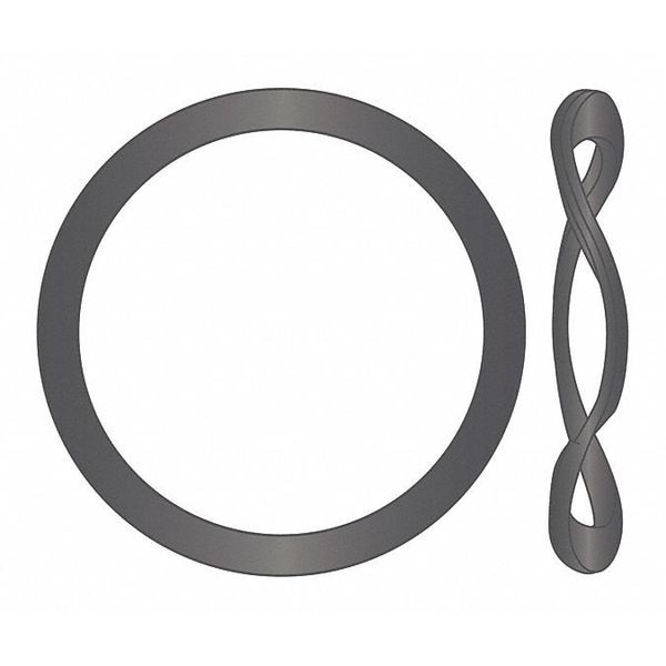 Precision Specialties Wave Washer, Steel, Plain Finish WW31235014 Zoro