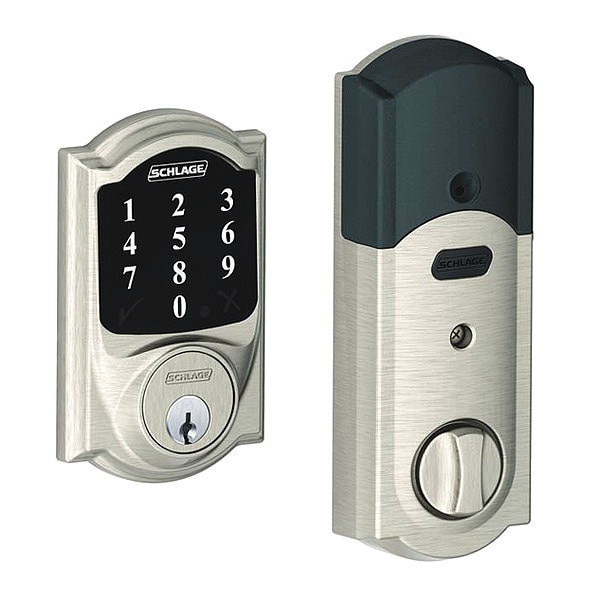 Schlage Camelot Connected Touchscreen Deadbolt C BE468CAM619 Zoro