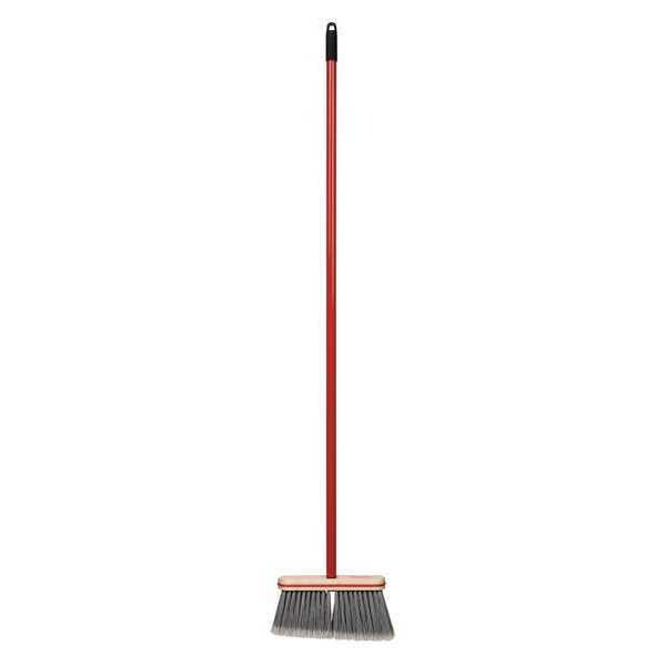 Harper Broom, Angled, Gray, 48" Metal Handle, 9" 1154A Zoro