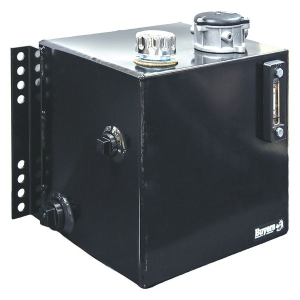 Buyers Products Hydraulic Reservoir, 15 gal., Steel SMR15SF10 Zoro