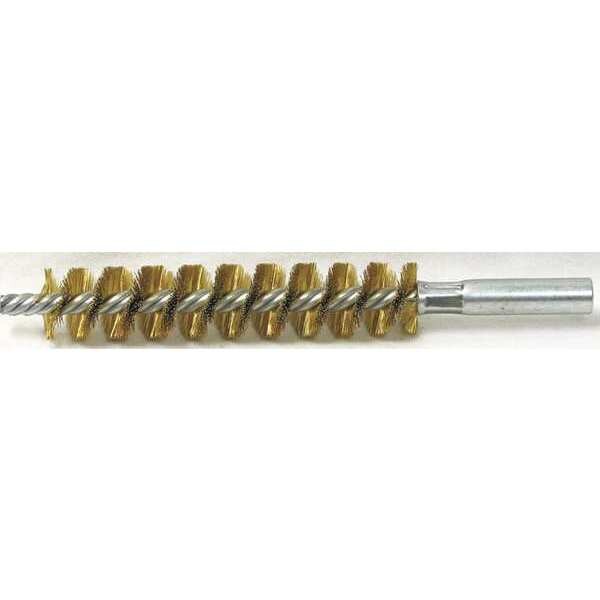 Schaefer Brush Condenser Brush, 3/4" dia., Brass 43622 Zoro