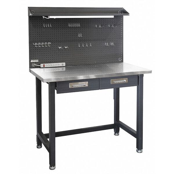 Ultrahd Ultrahd Lighted Stainless Steel Top Work Uhd20276b Zoro Com