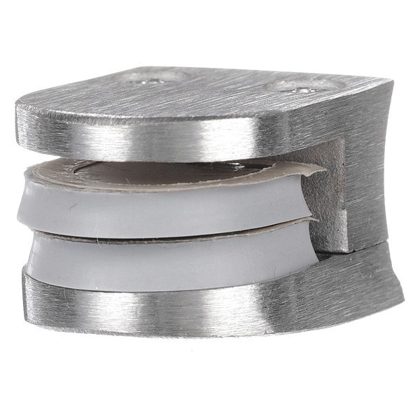 Component Hardware B79-1038 Stainless Steel Top Glass Clamp