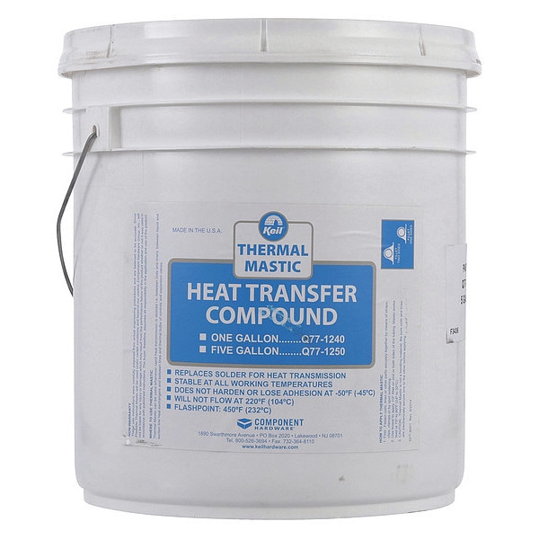 Component Hardware Pail Thermal Mastic Heat Transfer Compou Q771250 Zoro