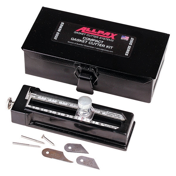 Allpax Compact Gasket Cutter Kit, 6-61/64" L AX2000