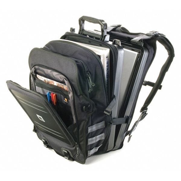 Pelican Urban Backpack with 15" Laptop Case, Blk, Black, 19-1/2" Height U100