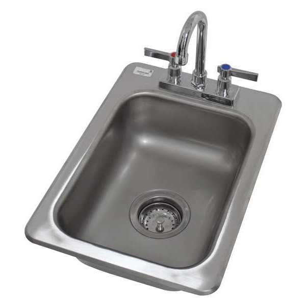 Advance Tabco Sink, Counter Top DropIn, 10x14x5, 20g DI15X Zoro