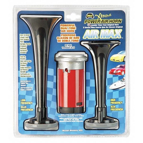 Wolo Air Max, Very Loud, Air Horn 402 Zoro