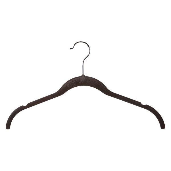 Econoco Shirt and Blouse Hanger, w/Notches, PK50 HSL17NB50